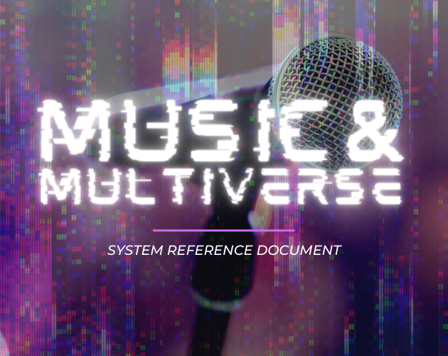 Music & Multiverse SRD